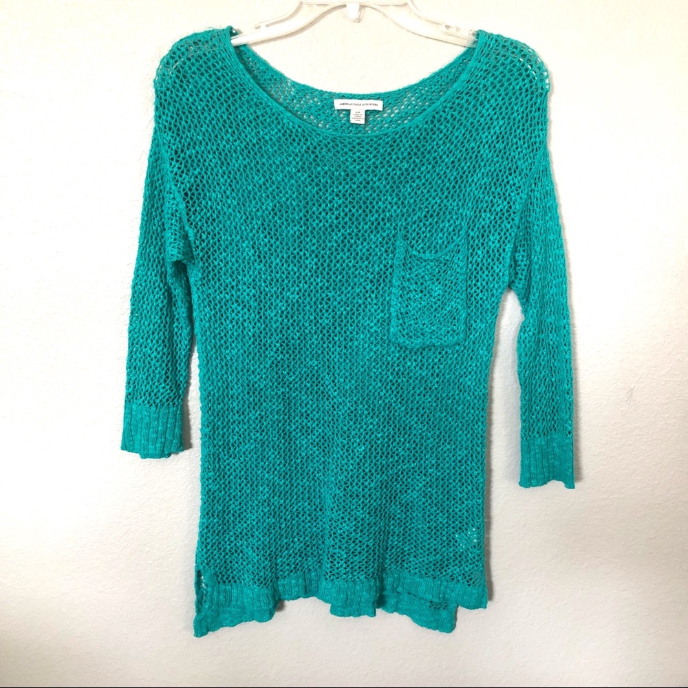 🌻American Eagle Thin Crochet Top🌻